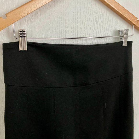 Zara Black High Waist Pencil Skirt Size Medium - Picture 4 of 9